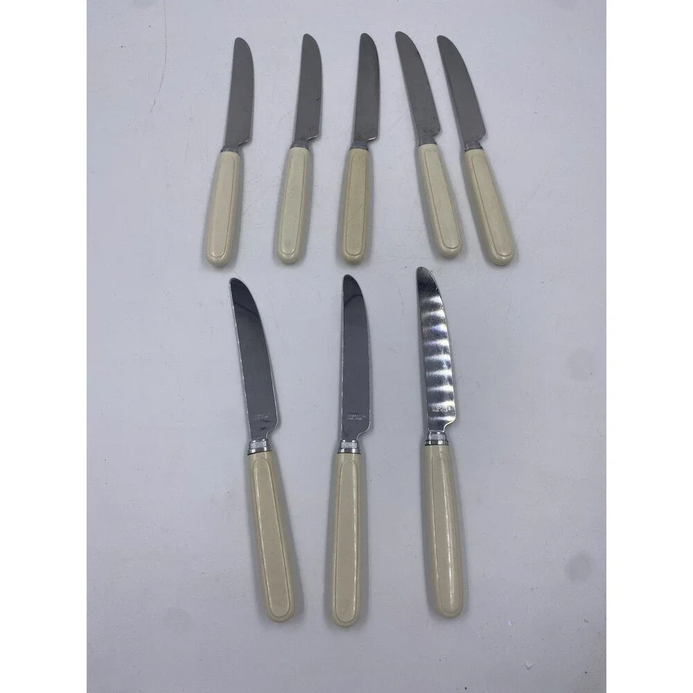 Vintage Corelle Forever Yours 8 Piece Butter Knife Set Hong Kong
